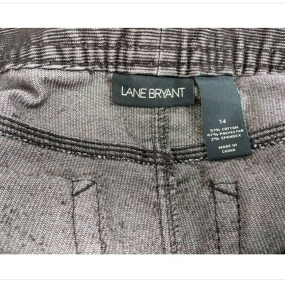 Lane Bryant Corduroy Pants w/ Jewel Embellishments - Picture 4 of 6